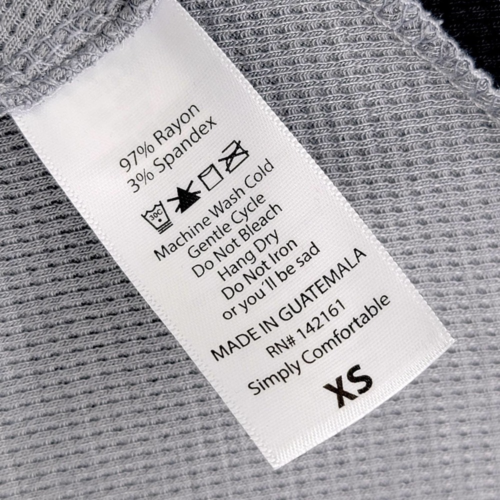 LuLaRoe Dipped Two Tone Carly Dress XS NEW Gray Black High Low A-Line Swing - Picture 4 of 9